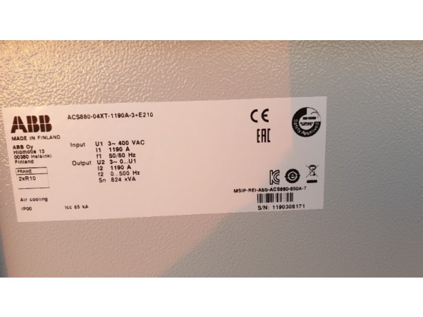 Abb Acs880 630kw